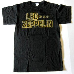 Led Zeppelin Gold Runes (L) Tee